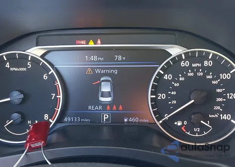 2024 Nissan Altima Sv Fwd from USA, damaged, VIN 1N4BL4DV8RN321724